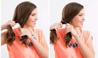 鱼骨辫的编法图解 鱼骨辫的编法图解